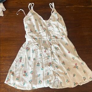 O'Neill White Floral Dress